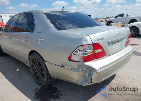 2001 Lexus Ls 430 from USA, damaged, VIN JTHBN30FX10039081